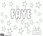 Faye, nome variante di Fay e Faith