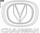 Logo di Changan, Chang'an Automobile Group, società pubblica cinese, produttore di automobili