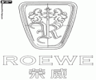 Logo di Roewe, marchio di auto di lusso cinese