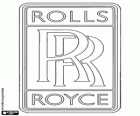 Logo della Rolls Royce, marchio inglese di auto di lusso