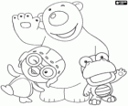 Tre amici, Pororo, Poby e Crong