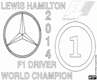 Lewis Hamilton, campione del mondo di F1 2014 con Mercedes