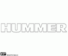 Logo di Hummer, marca di automobili fuoristrada negli Stati Uniti