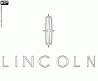 Logo di Lincoln Motor Company, marchio di veicolo di lusso degli Stati Uniti