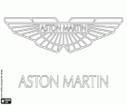 Logo di Aston Martin, produttore britannico di auto sportive di lusso