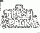 Logo originale della The Trash Pack in inglese