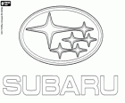 Logo di Subaru, un produttore di automobili giapponese