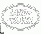 Logo di Land Rover, marchio britannico di automobili 4x4, trazione integrale