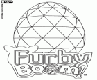 Logo di Furby Boom con un uovo virtuale Furby Furblings
