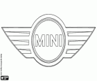 Logo della Mini, marchio automobilistico britannico