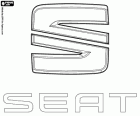 Logo del SEAT, marca spagnola auto