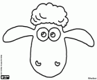 Il volto della pecora Shaun
