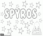 Spyros, nome maschile di origine greca. Variante di Spiros. Proviene da Spiridon
