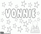 Vonnie, nome usato sia per uomini che per le donne