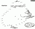 Scoprire e disegnare punto per punto Carlos il pulcino del film Hop