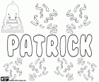 Patrick, nome maschile di origine latina. Deriva dal nome latino Patricius. Patrick, il nome in tedesco, inglese, irlandese e francese
