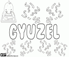 Gyuzel, nome femminile in varie lingue. Gyuzel, variante di Giuzel e Guzel
