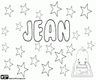 Jean, nome inglese per la ragazza. Jean, variante del Jane, forma femminile in inglese di Giovanni, John. Jean è anche un nome maschile francese