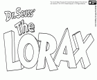 Il logo originale in inglese del film Dr. Seuss il Lorax