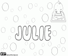 Julie, nome di origine latina. Julie, nome femminile in inglese, francese, ceca e danese