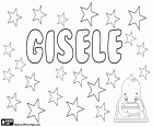 Gisele, nome per ragazza di origine germanica. Gisele, variante di Giselle e Gisela