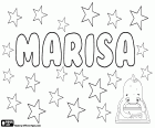 Marisa, nome per ragazza con origini diverse. Marisa, nome in inglese, spagnolo, portoghese e italiano. Marisa e Marissa, nome di origine latina, derivato da Maris che significa "del mare". Marisa è usata anche come varianti di composti di nomi come María Isabel e Maria Luisa