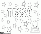 Tessa, Tess e Tessie sono diminutivi di Teresa in inglese