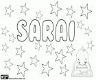 Sarai, nome femminile di origine biblica. Sarai o Saray, nome originale della moglie di Abramo fino a quando Dio cambia il suo nome a Sarah