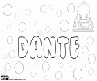 Dante, nome maschile di origine latina. Dante, abbreviazione del nome antico Durante. Dante, originariamente un nome italiano che viene attualmente utilizzato in molte lingue