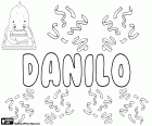 Danilo, nome per bambino in diverse lingue, come in spagnolo, portoghese e italiano. Danilo, forma slava di Daniel, nome maschile in serbo, croato e sloveno