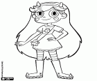 Star Butterfly è una principessa magica della dimensione Mewni che viene inviata sul pianeta terra come uno studente in scambio