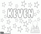 Keven, nome per ragazzo di origine gaelica. Keven è una variante del Kevin, altre varianti sono Kevyn e Kevan