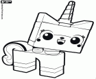 UniKitty è un gatto con un corno di unicorno, personaggio del film Lego