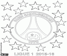 PSG, Paris Saint Germain FC, campione della Ligue 1 2015-2016, la prima divisione del campionato francese di calcio