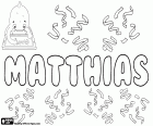 Matthias, nome per il ragazzo di origine ebraica, deriva dal nome ebraico biblico Mattityahu. Matthias, nome in varie lingue, variante di Mathias