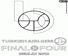 Il logo della finale quattro Berlino 2016 Euroleague Basketball. Dal 13 al 15 maggio 2016 in Mercedes-Benz Arena, Berlino, Germania. Partite di semifinale sono Fenerbahçe di Istanbul vs Laboral Kutxa di Vitoria - Gasteiz e CSKA Mosca vs Lokomotiv Kuban