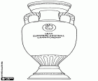 Il trofeo dell'Euro della UEFA, il trofeo Henri Delaunay. Il campionato europeo di calcio, il torneo internazionale delle squadre nazionali di calcio in Europa che si tiene ogni quattro anni