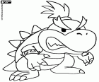 Bowser Jr. o Koopa Jr., un personaggio da video giochi di Mario