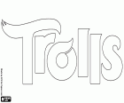 Troll, il logo originale in inglese del film d'animazione di DreamWorks