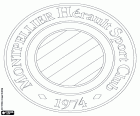 Distintivo di Montpellier HSC, squadra di calcio francese