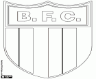 Distintivo di Botafogo Futebol Clube, Botafogo di Ribeirão Preto, club di calcio con sede in questa città dell'interno dello stato di São Paulo, Brasile