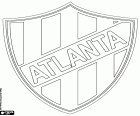 Distintivo del Club Atlético Atlanta, randello di sport di Buenos Aires, situato nel quartiere di Villa Crespo, con il soprannome di Los Bohemios, i boemi