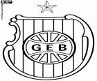 Logo del Grêmio Esportivo Brasil, GEB, club sportivo con sede a Pelotas, del stato di Rio Grande do Sul, nel sud del Brasile