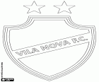 Logo della Vila Nova Futebol Clube, società calcistica con sede nella città di Goiânia, la capitale dello stato del Goiás nella regione centro-occidentale del Brasile