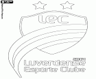 Distintivo di Luverdense Esporte Clube, squadra di calcio con sede a Lucas do Rio Verde, comune dello stato di Mato Grosso nella regione centro-occidentale del Brasile