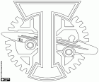 Logo della FK Torpedo Mosca, società calcistica con sede nella città federale di Mosca, la capitale della Russia. Futbolnyĭ Klub Torpedo Moskva, nome russo originale traslitterato