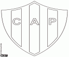 Emblema del Club Atlético Paraná, società calcistica con sede a Paraná, città sulle rive del fiume Paraná e capitale della provincia Entre Ríos
