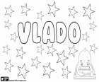 Vlado, diminutivo maschile di nomi d'origine slava come Vladimir e Vladislav tra gli altri. Vlado è un nome usato per bambino in Croazia, Serbia, Slovacchia, Slovenia, Bulgaria e Macedonia. Altre varianti sono Vlad, Vladan, Valdis e Valdas
