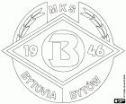 Logo di MKS Bytovia Bytów, Miejski Klub Sportowy Bytovia Bytów, società calcistica di Bytów, città della Polonia settentrionale, capoluogo del distretto di Bytów nel Voivodato della Pomerania