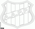 Scudo della Associação Atlética Ponte Preta, club sportivo con sede a Campinas, una città situata circa 100 km a nord ovest di São Paulo, nella regione sud-est del Brasile